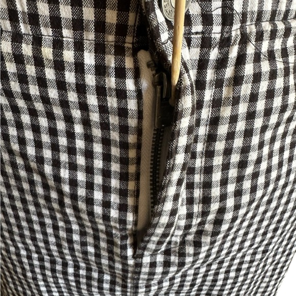 HOLLISTER WOMENS FITTED MINI CHECKERED SKIRT SZ XS - Picture 2 of 11